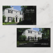 PixDezines Trendy Visitenkarten Visitenkarte (Vorne/Hinten)