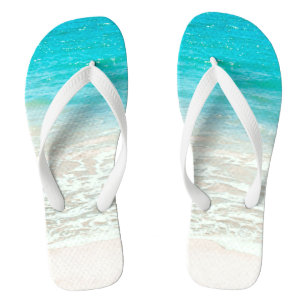 PixDezines Tropical Beach Badesandalen