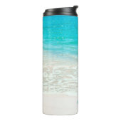 PixDezines Tropical Beach Thermosbecher (Nach links gedreht)