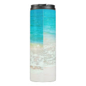 PixDezines Tropical Beach Thermosbecher (Rückseite)