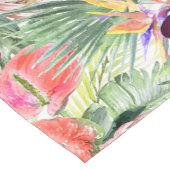 PixDezines Tropical Paradise Lush Floral Foliage Kurzer Tischläufer (Ecke)