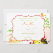 PixDezines tropische Leidenschaft/Deuchhintergrund Einladung (Rückseite)