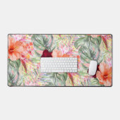 PixDezines tropisches Paradies Botanisches Muster Schreibtischunterlage (Tastatur & Maus)