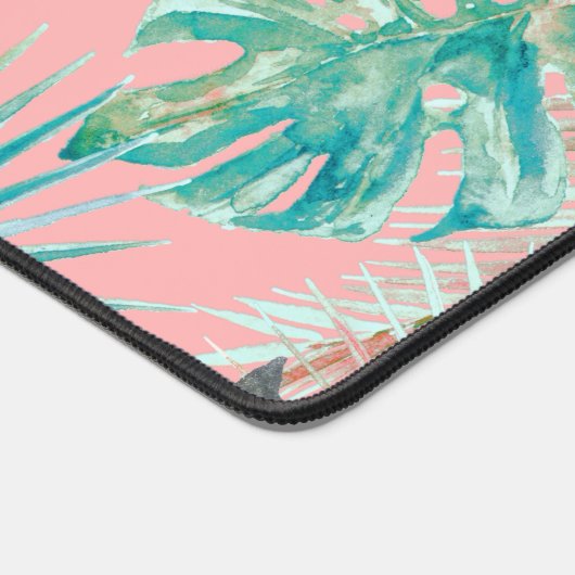 PixDezines tropisches Paradies Botanisches Muster Schreibtischunterlage (Ecke)