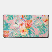 PixDezines tropisches Paradies Botanisches Muster Schreibtischunterlage (Vorderseite)