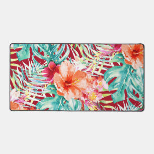 PixDezines tropisches Paradies Botanisches Muster Schreibtischunterlage