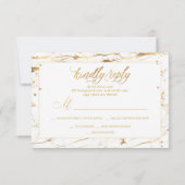 PixDezines UAWG Dazzled Imitate Goldmedaille Confe RSVP Karte (Rückseite)