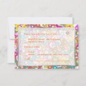 PixDezines uAwg Mod stars/Bar mitzvah RSVP Karte (Rückseite)