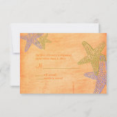 PixDezines-uAwg, Seestern für 12x18 RSVP Karte (Rückseite)