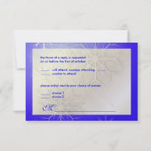 PixDezines uAwg Snowflakes, DIY Hintergrundfarbe! RSVP Karte (Rückseite)