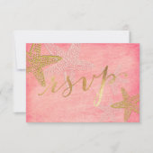 PixDezines UAWG/Starfish RSVP Karte (Vorderseite)