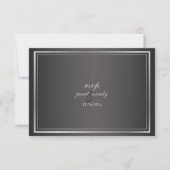 PixDezines-uAwg Template/Imitate bronze RSVP Karte (Vorderseite)