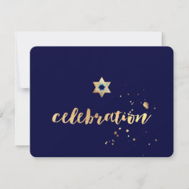 PixDezines überschwemmt/gold/Bar Mitzvah/Empfang Einladung