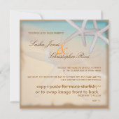 PixDezines Untersee, Starfish/Einladungen Einladung (Rückseite)