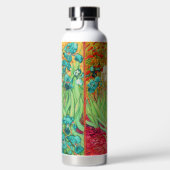 PixDezines Van Gogh Aquamarin Ire, St. Remy Trinkflasche (Rechts)