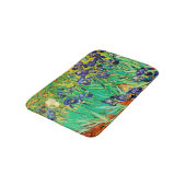 PixDezines van gogh iris/st. remy Badematte (Schrägansicht)