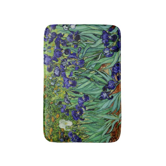 PixDezines van gogh iris/st. remy Badematte (Vorderseite Vertikal)