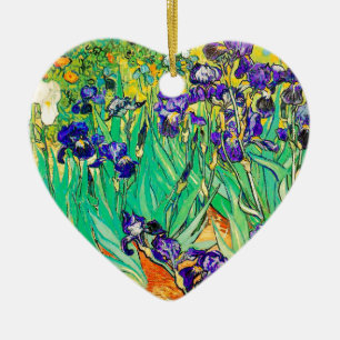 PixDezines van gogh iris/st. remy Keramikornament