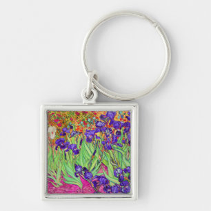 PixDezines van gogh iris/st. remy Schlüsselanhänger