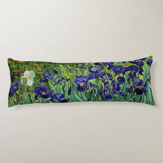 PixDezines van gogh iris/st. remy Seitenschläferkissen (Rückseite)