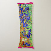 PixDezines van gogh iris/st. remy Seitenschläferkissen (Vorderseite Vertikal)