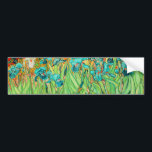 PixDezines van gogh iris/st. Rückstand Autoaufkleber<br><div class="desc">PixDezines Van Gogh irises. Digital verbessert durch PixDezines.
ABl. Alle Rechte vorbehalten.</div>