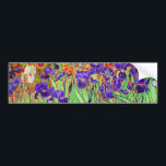 PixDezines van gogh iris/st. Rückstand Autoaufkleber<br><div class="desc">PixDezines Van Gogh irises. Digital verbessert durch PixDezines.
ABl. Alle Rechte vorbehalten.</div>