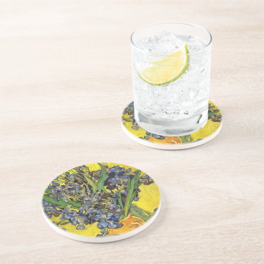 PixDezines van gogh iris/st. Rückstand Untersetzer (Seite)