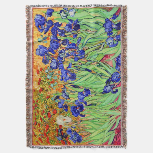 PixDezines van gogh irises/st. remy Decke (Vorderseite Vertikal)