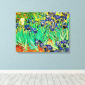 PixDezines van gogh irises/st. remy Leinwanddruck (Insitu (Holzboden))