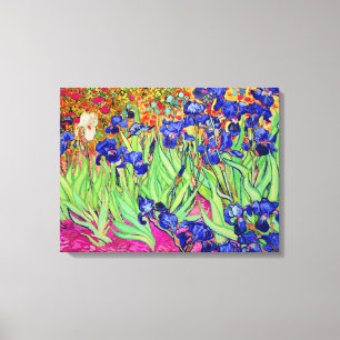 PixDezines van gogh irises/st. remy Leinwanddruck