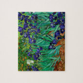PixDezines van gogh lila Iris/st. remy Puzzle (Vertikal)