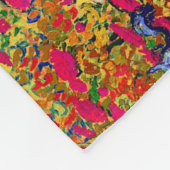 PixDezines van gogh/lila Irises/st. remy Fleecedecke (Ecke)