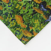 PixDezines van gogh/lila Irises/st. remy Fleecedecke (Ecke)