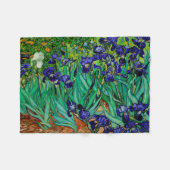 PixDezines van gogh/lila Irises/st. remy Fleecedecke (Vorderseite (Horizontal))