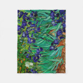 PixDezines van gogh/lila Irises/st. remy Fleecedecke (Vorderseite)