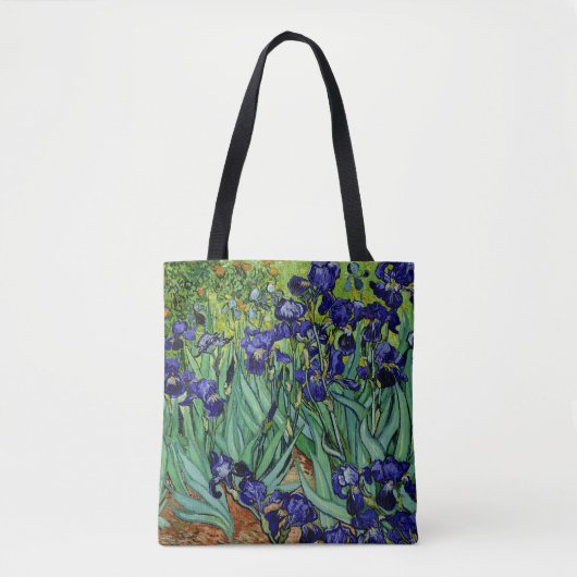 PixDezines Van Gogh Lila Irish/St. Remy Tasche (Vorderseite)