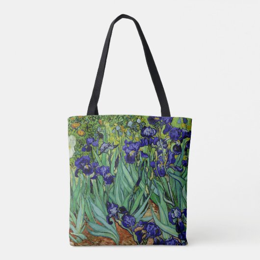 PixDezines Van Gogh Lila Irish/St. Remy Tasche (Rückseite)