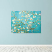 PixDezines van gogh Mandelblüten Leinwanddruck (Insitu (Holzboden))