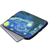 PixDezines Van Gogh Starry Night/St Remy Laptopschutzhülle (Vorne Knopf)