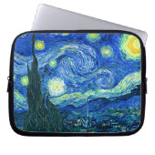 PixDezines Van Gogh Starry Night/St Remy Laptopschutzhülle (Vorderseite)