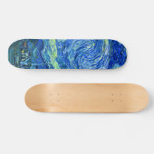 PixDezines van Gogh-Sternennacht Skateboard (Horizontal)