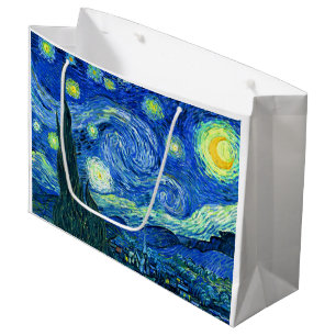 PixDezines van gogh Sternennacht/st. remy Große Geschenktüte