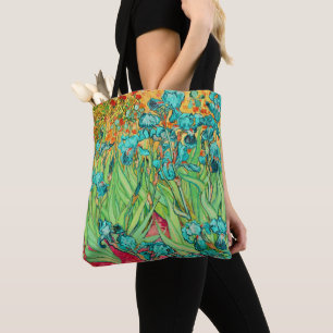 PixDezines Van Gogh Teal Irises/St. Remy Tasche