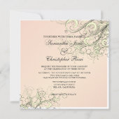 PixDezines Vanille Wirbel/Deuy-Kuchen pink Einladung (Rückseite)