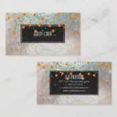 PixDezines verblüfft/Imitate silber Visitenkarte (Vorne/Hinten)