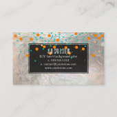 PixDezines verblüfft/Imitate silber Visitenkarte (Rückseite)