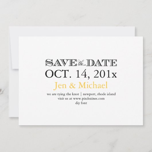 PixDezines-Verlobung-Fotos/rett-Datum Save The Date (Rückseite)