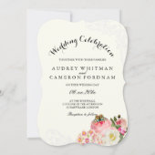 PixDezines viktorianische Rose/Pfennig Einladung (Rückseite)