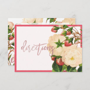 PixDezines Viktorianische Rose/Redoute Einladung